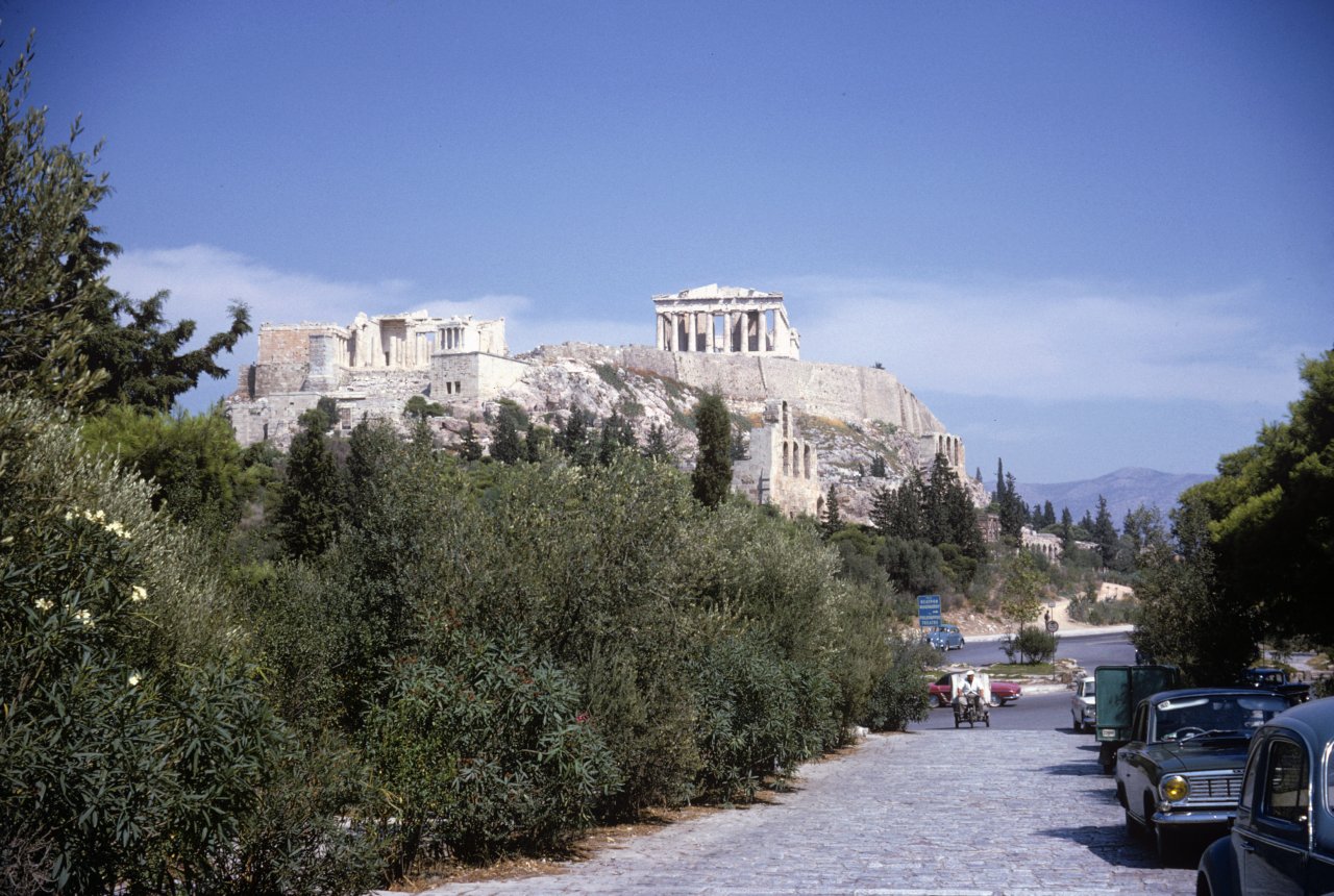 77-Acropolis from Hill of Pnyx